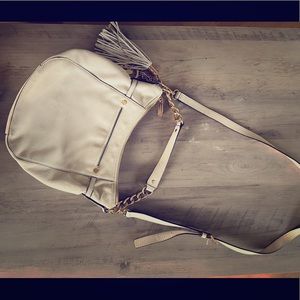 Michael Kors crossbody cream bag